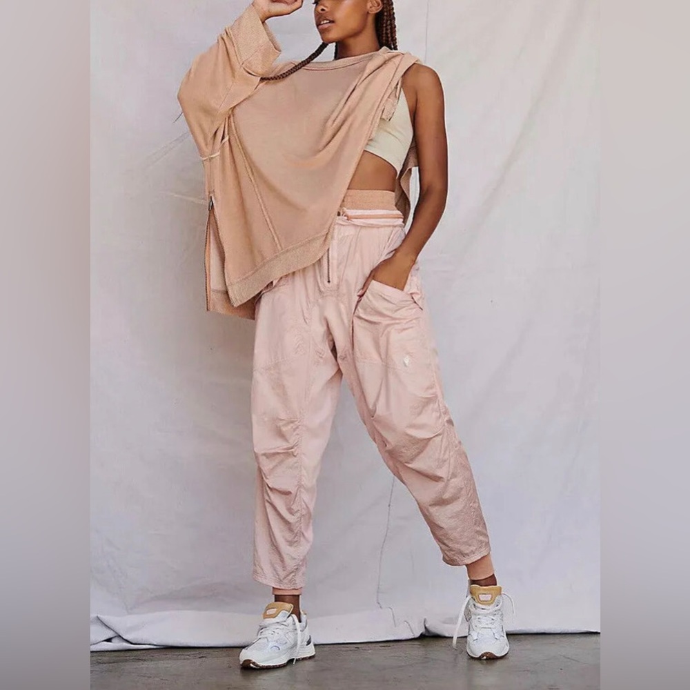 NWT Free People Movement Lovin Life 3-in-1 Jogger Nylon Knit Adjustable Pants